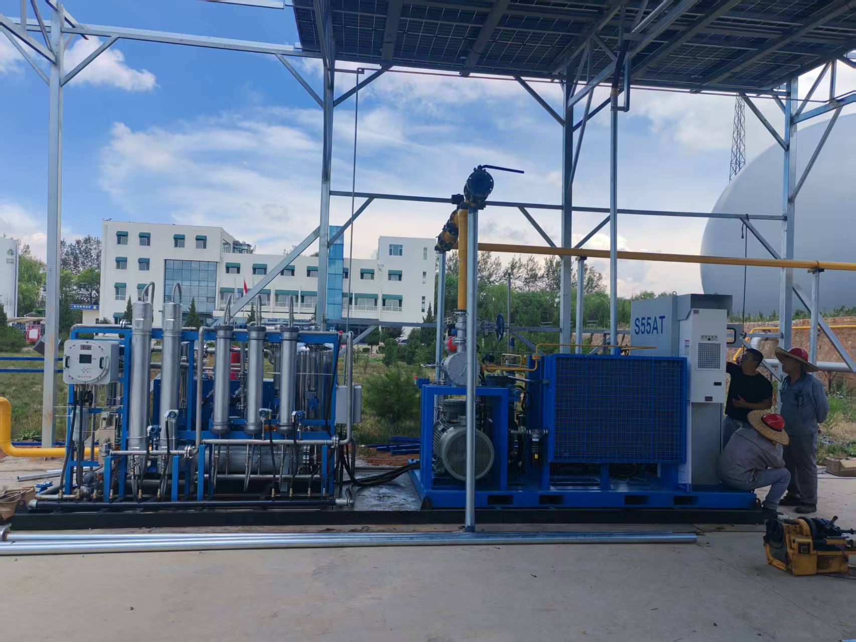 淀粉污水沼气资源化处理系统（沼气提纯设备）